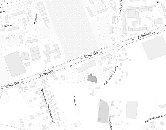 Mapa z adresem organizacji