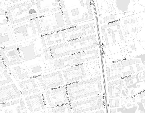 Mapa z adresem organizacji
