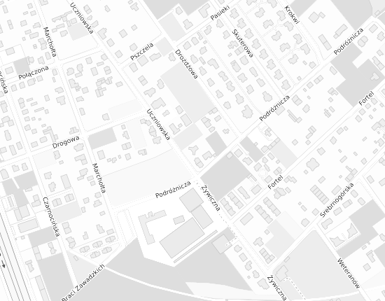 Mapa z adresem organizacji
