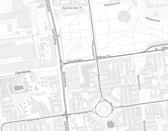 Mapa z adresem organizacji