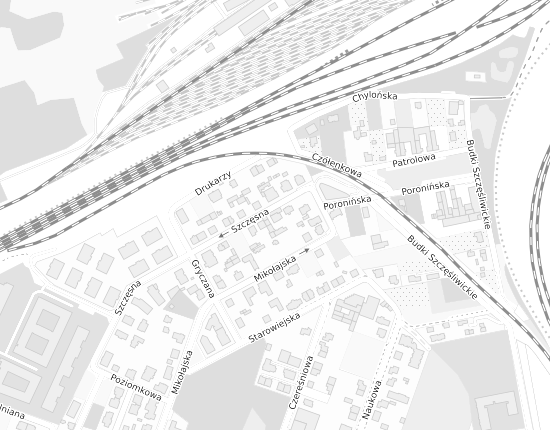 Mapa z adresem organizacji