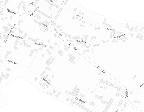 Mapa z adresem organizacji