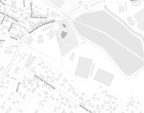 Mapa z adresem organizacji