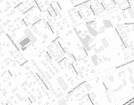 Mapa z adresem organizacji