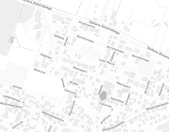 Mapa z adresem organizacji