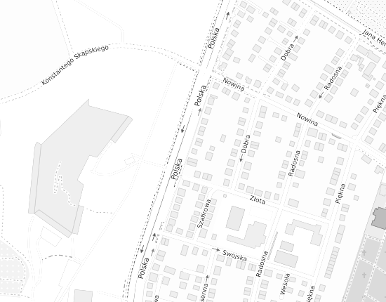 Mapa z adresem organizacji