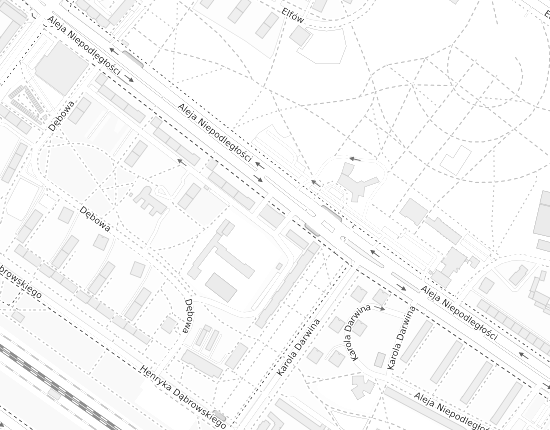Mapa z adresem organizacji