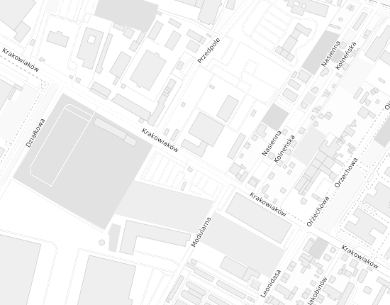 Mapa z adresem organizacji