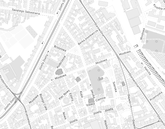 Mapa z adresem organizacji