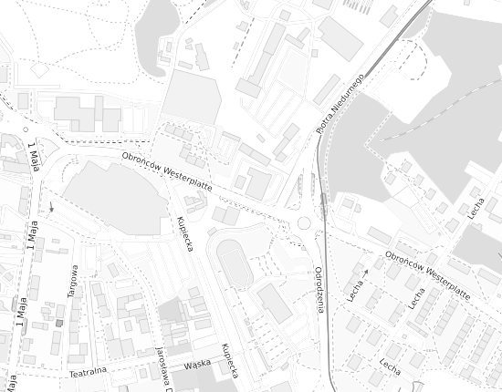Mapa z adresem organizacji