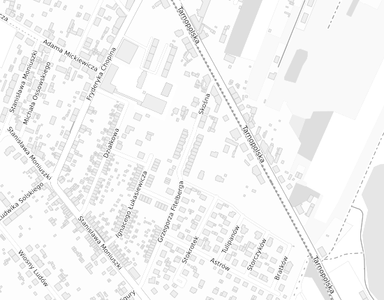 Mapa z adresem organizacji