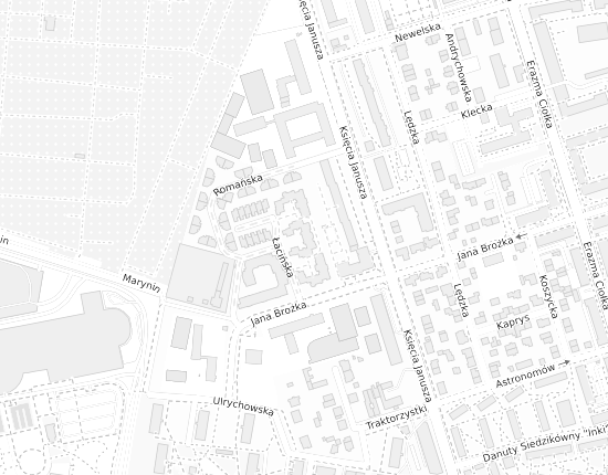 Mapa z adresem organizacji