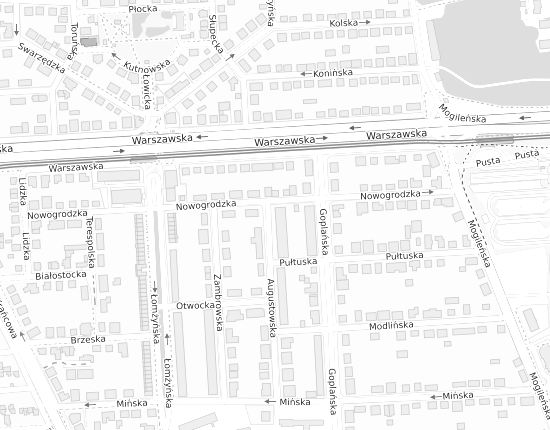 Mapa z adresem organizacji