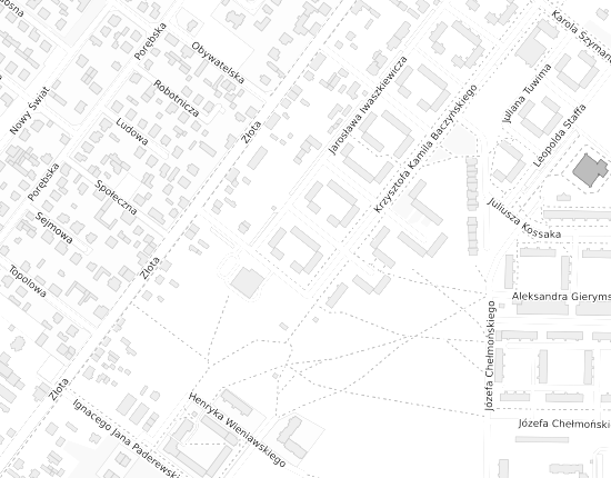 Mapa z adresem organizacji