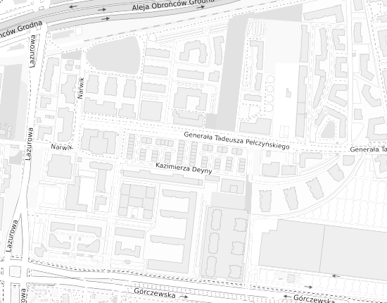 Mapa z adresem organizacji