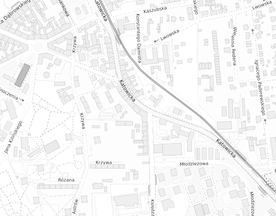Mapa z adresem organizacji