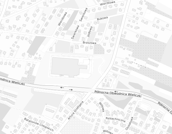 Mapa z adresem organizacji
