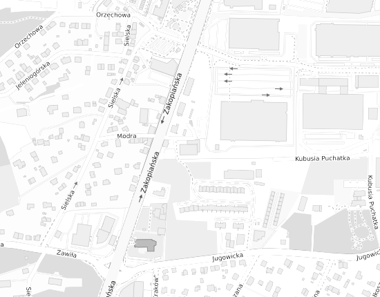Mapa z adresem organizacji