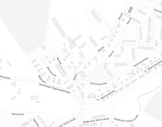 Mapa z adresem organizacji