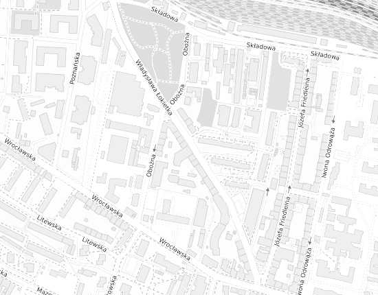 Mapa z adresem organizacji