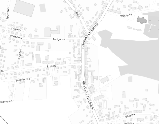 Mapa z adresem organizacji