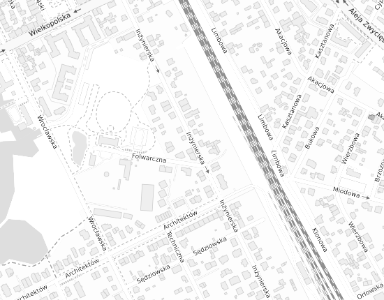 Mapa z adresem organizacji