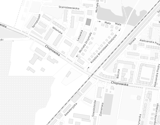 Mapa z adresem organizacji