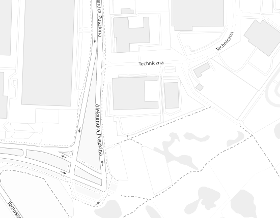Mapa z adresem organizacji