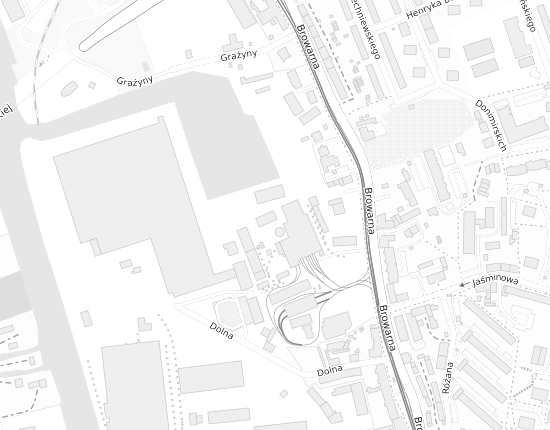 Mapa z adresem organizacji