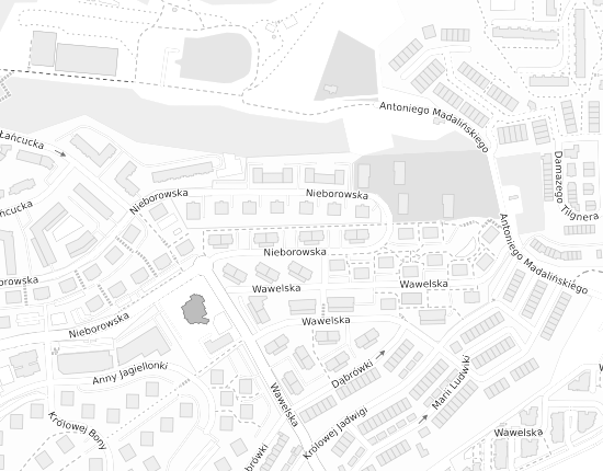 Mapa z adresem organizacji