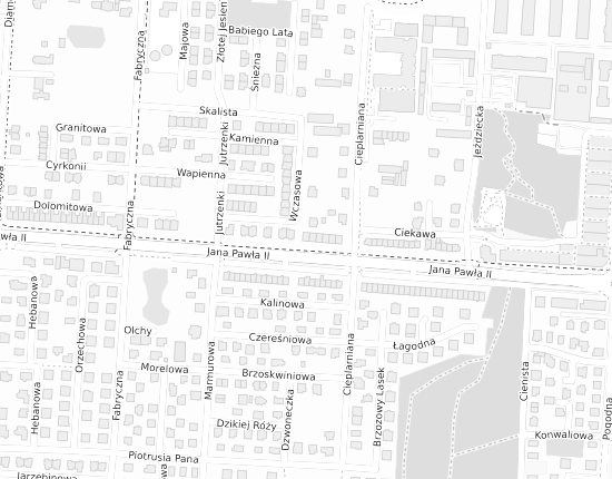 Mapa z adresem organizacji