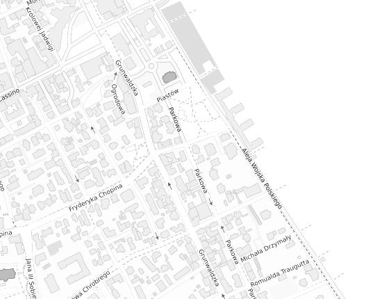 Mapa z adresem organizacji
