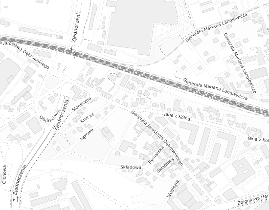 Mapa z adresem organizacji