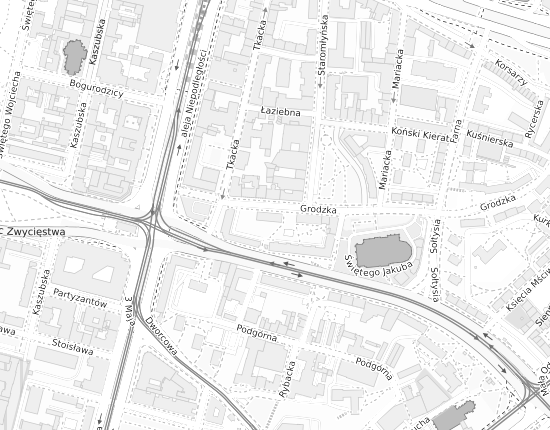 Mapa z adresem organizacji