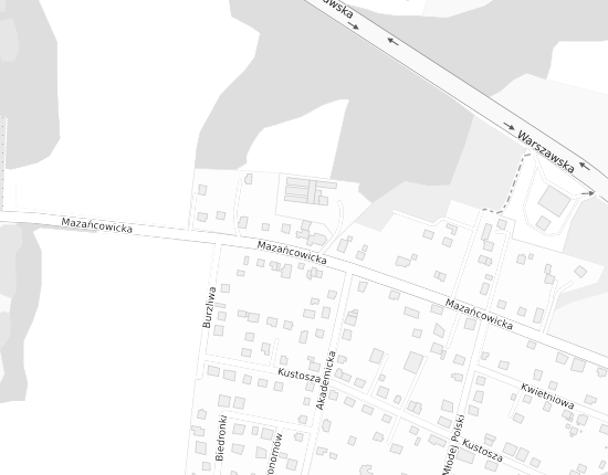 Mapa z adresem organizacji