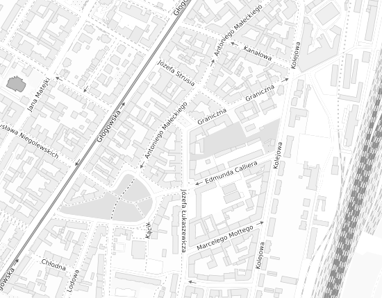Mapa z adresem organizacji