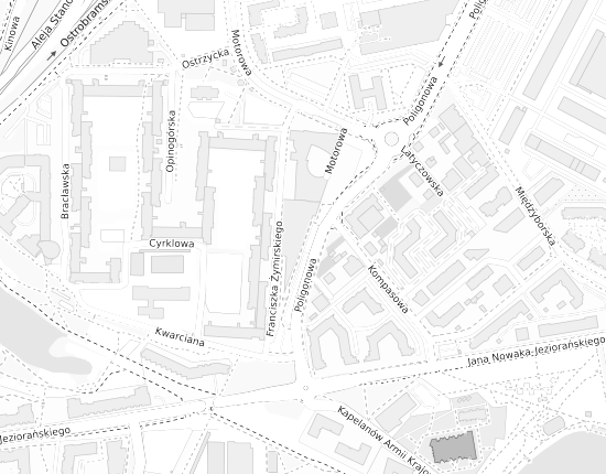 Mapa z adresem organizacji
