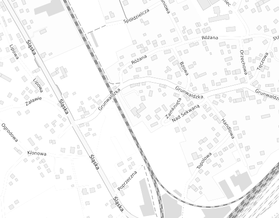 Mapa z adresem organizacji