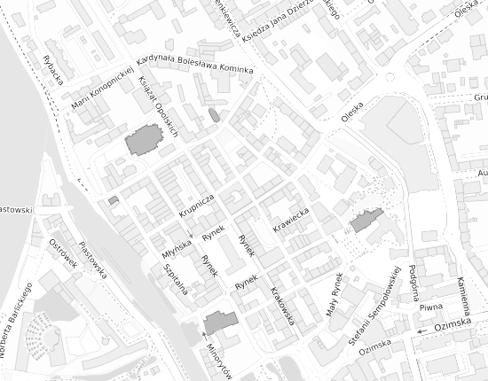 Mapa z adresem organizacji