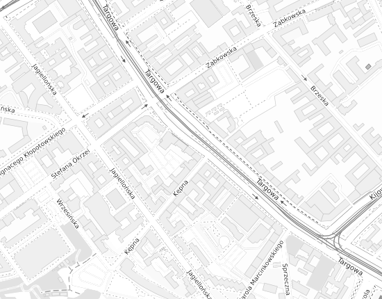 Mapa z adresem organizacji