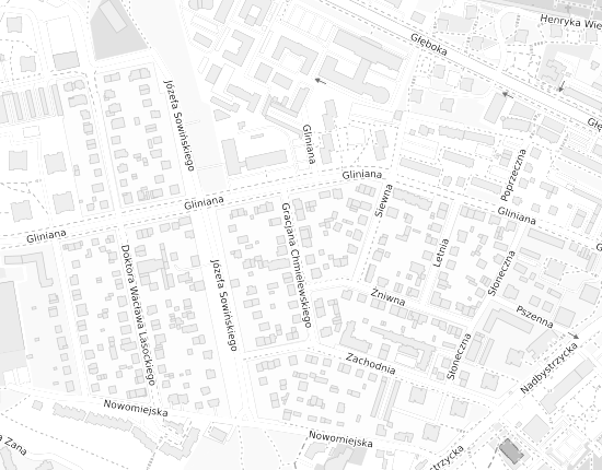 Mapa z adresem organizacji