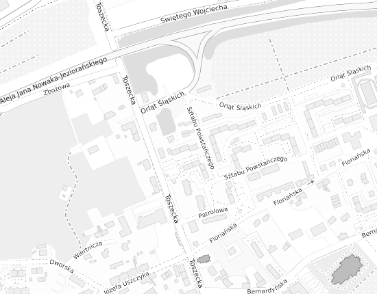 Mapa z adresem organizacji