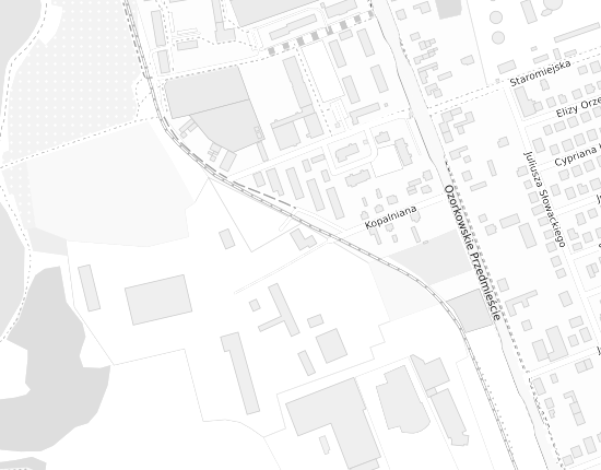 Mapa z adresem organizacji