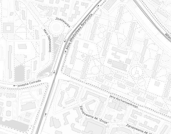 Mapa z adresem organizacji