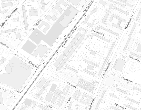 Mapa z adresem organizacji