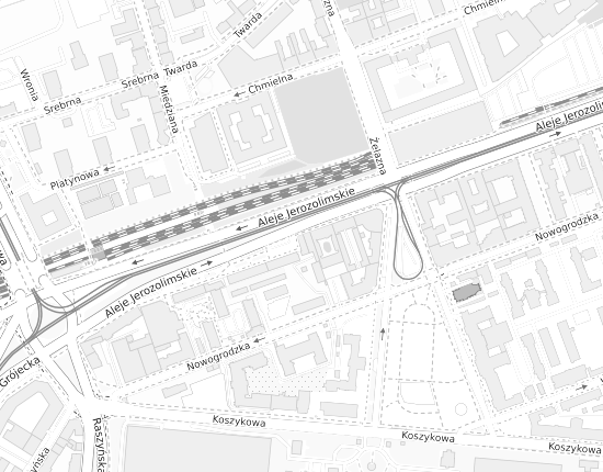 Mapa z adresem organizacji