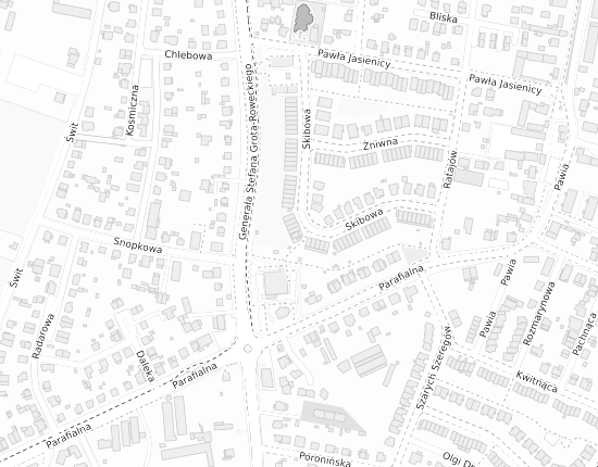 Mapa z adresem organizacji