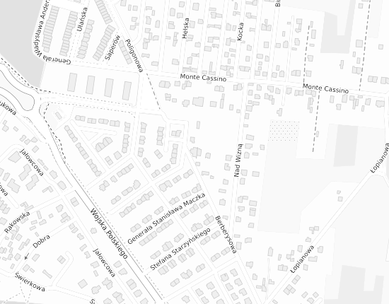 Mapa z adresem organizacji