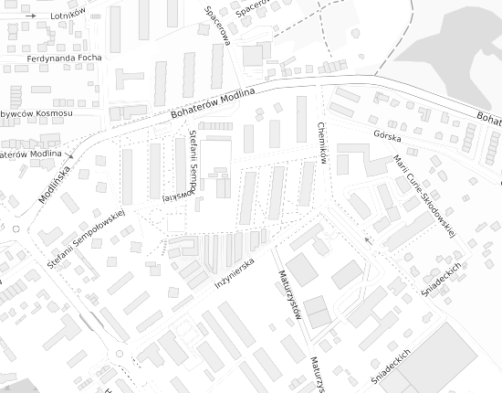 Mapa z adresem organizacji