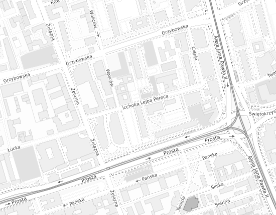 Mapa z adresem organizacji